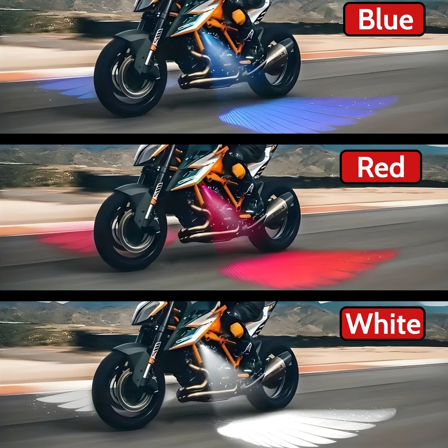 Moto Angel Wings