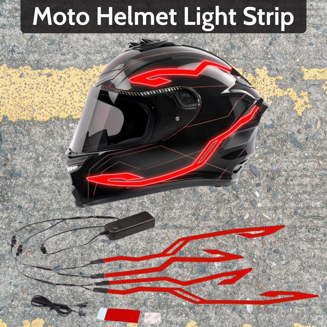 Moto Helmet Light Strip