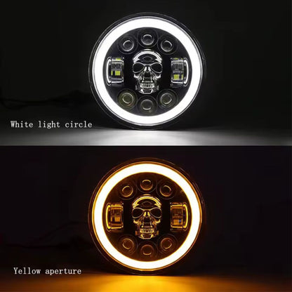 RGB Skull Headlight - VIP Price